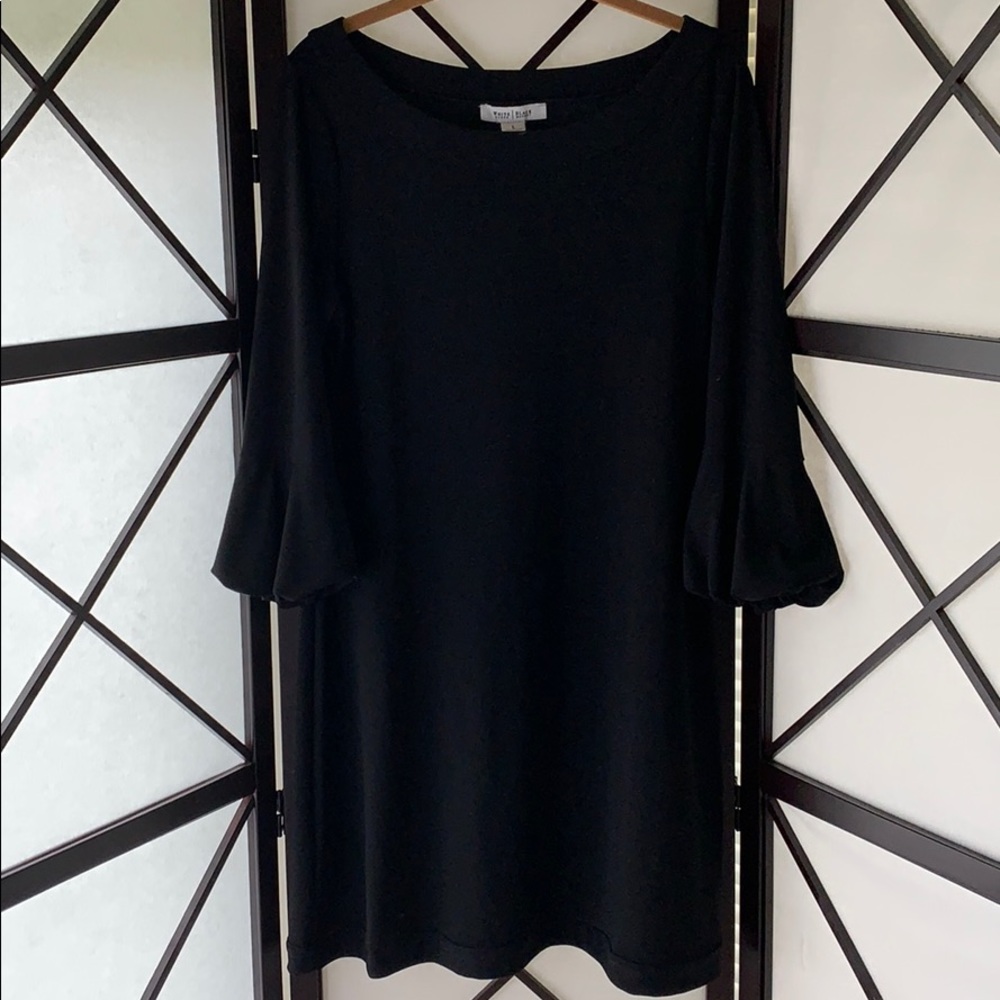 White House black market black dress size L